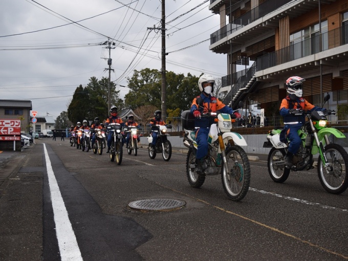 防災バイク隊