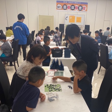 親子で囲碁体験教室②