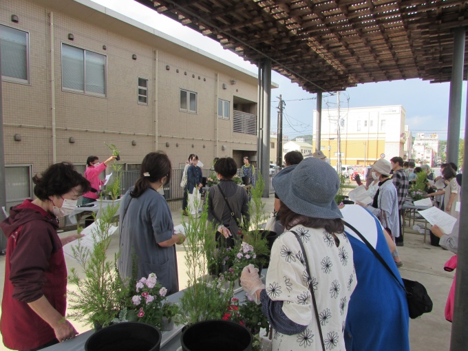 コンテナガーデン講習会
