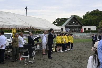砂の造形大会①