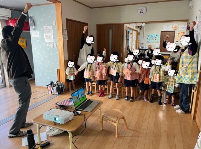 幼稚園の訪問(①)