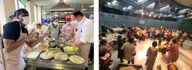 国際交流イベント(R7ベトナム料理、R6おしゃべり)