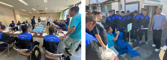 ごみ出し出前講座＠漁協（R7 環境政策課）