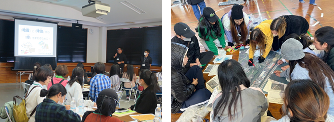 防災講話(R5 HIECA事業、R6 市総合防災訓練)