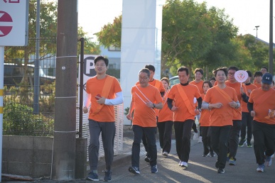 オレンジリボンリレー2025