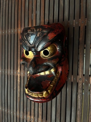 豊前神楽の御先面