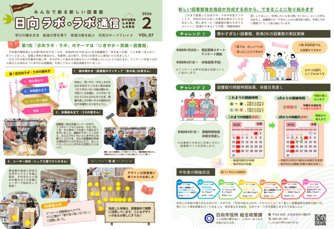 日向ラボ・ラボ通信 Vol.7