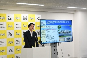 記者会見１