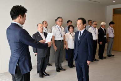 副市長辞令交付式