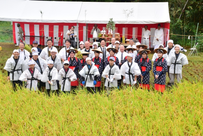 抜穂祭写真