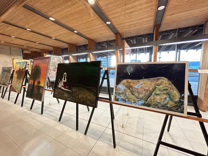 美術協会大作展示1